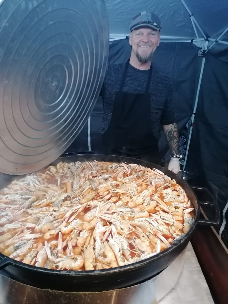 POULET AUX LANGOUSTINES