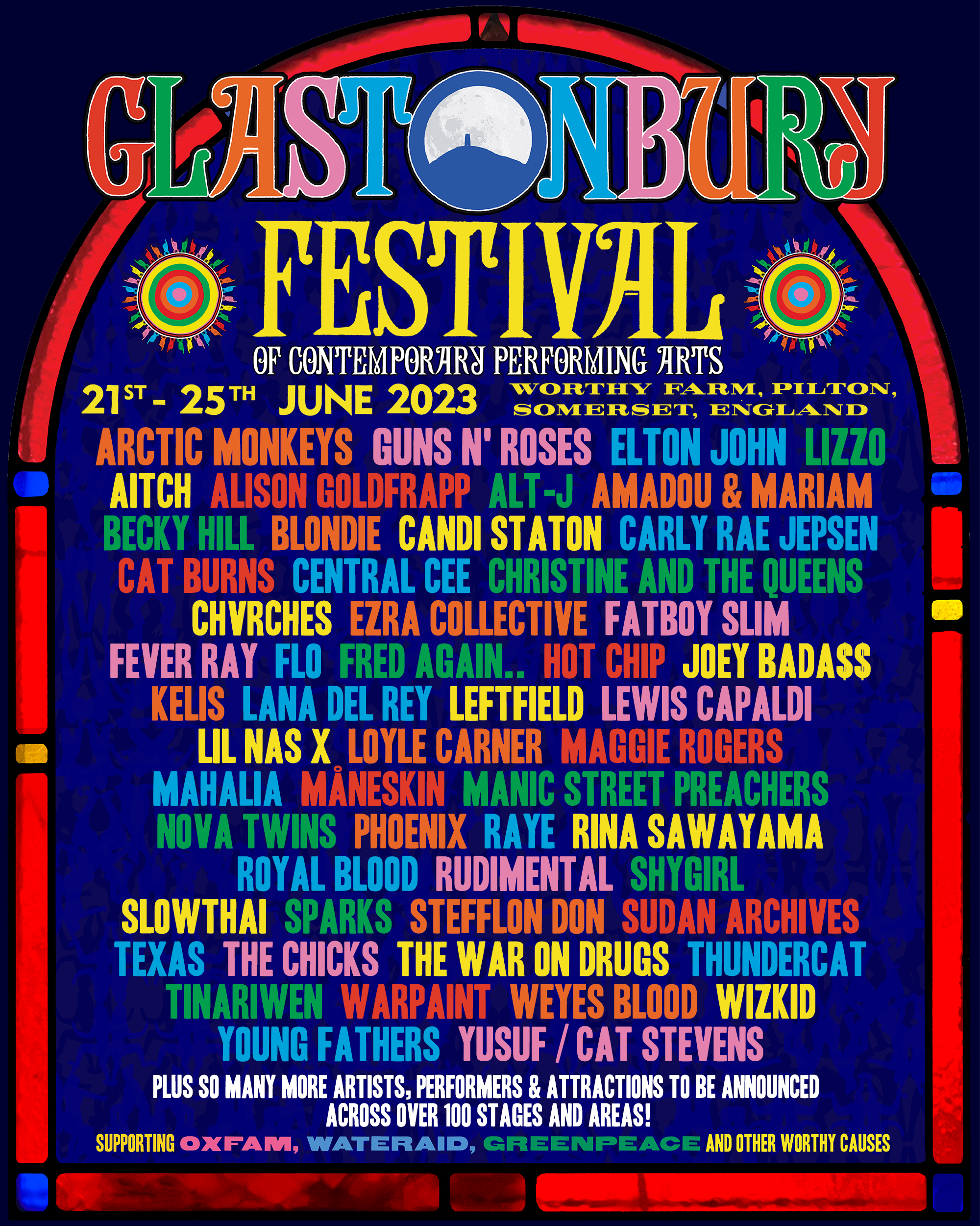 Glastonbury 2023 Line Up