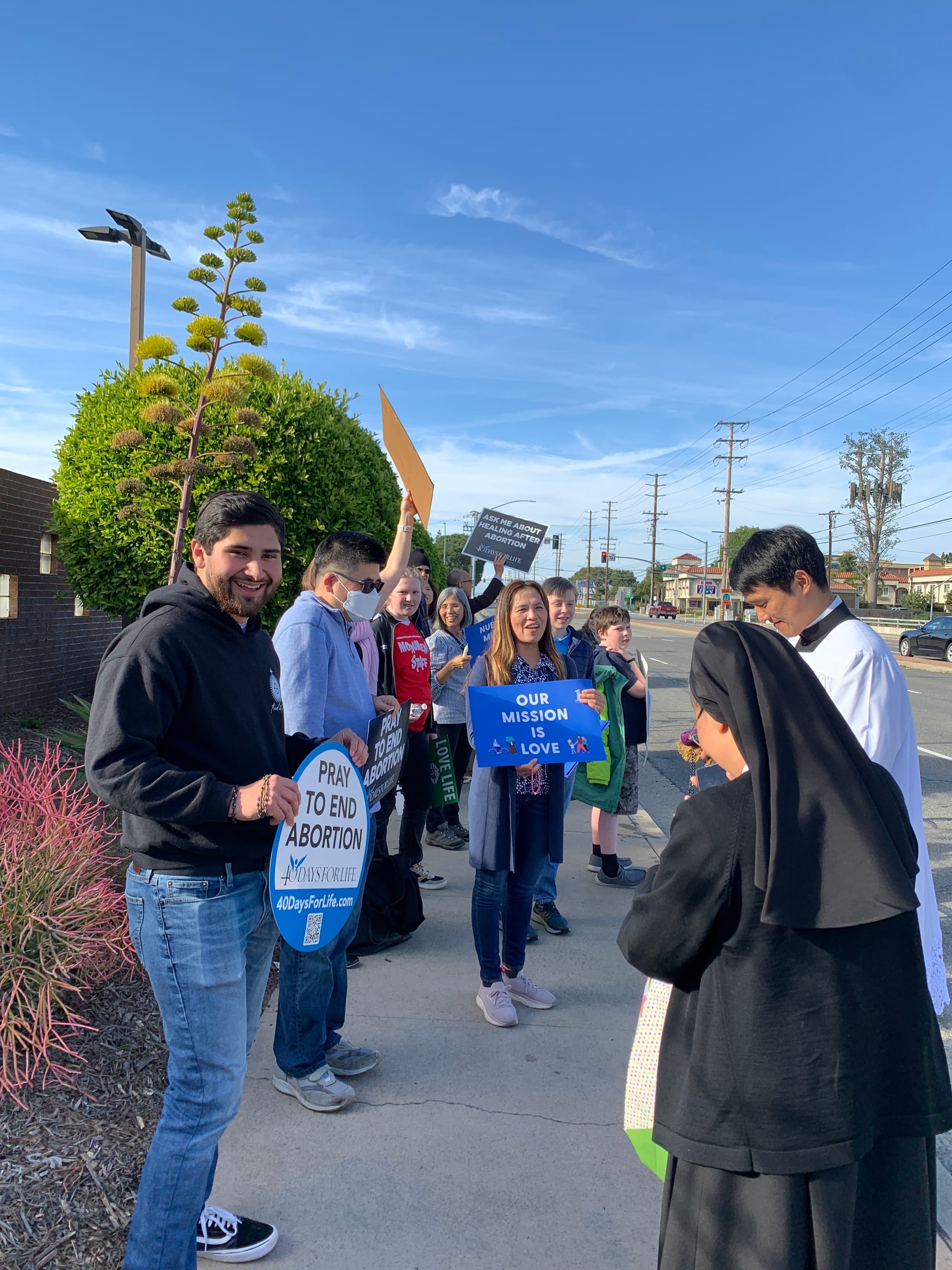 2023-3-26_Prayer Vigil for Unborn Children w JSerra Parents