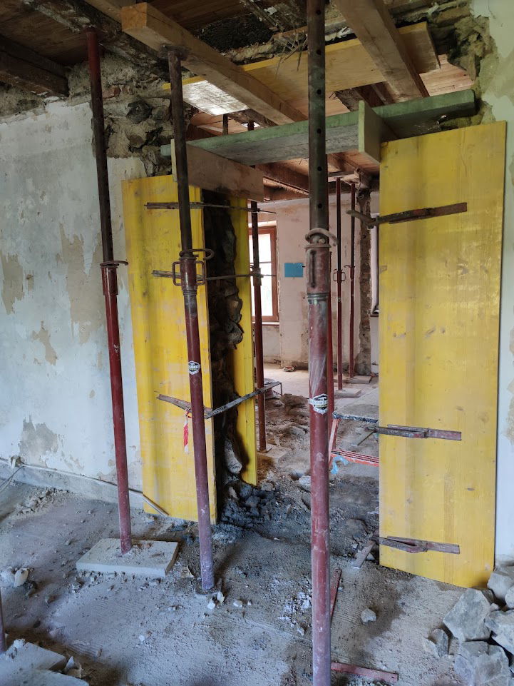 Démolition de murs porteurs