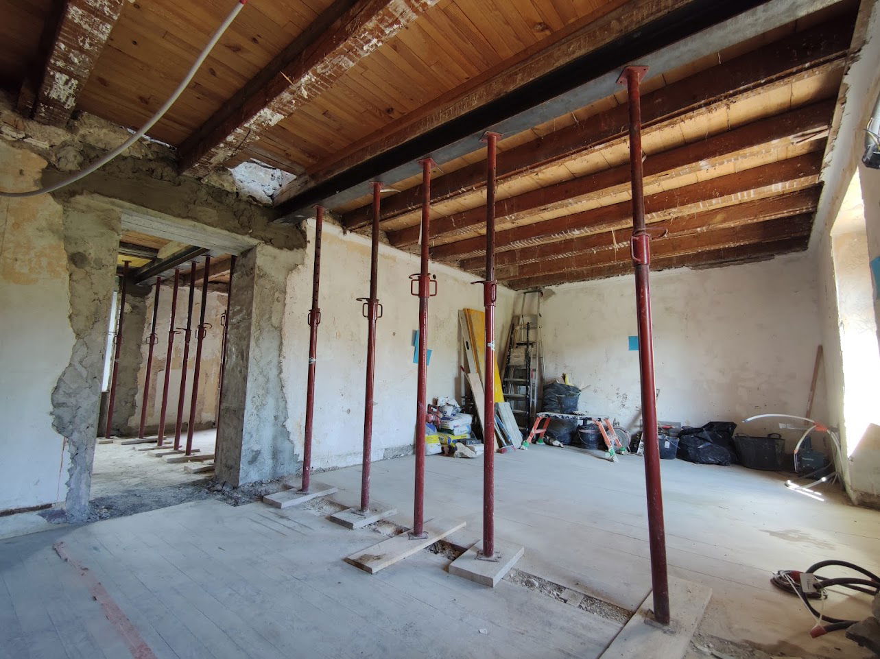 Démolition de murs porteurs