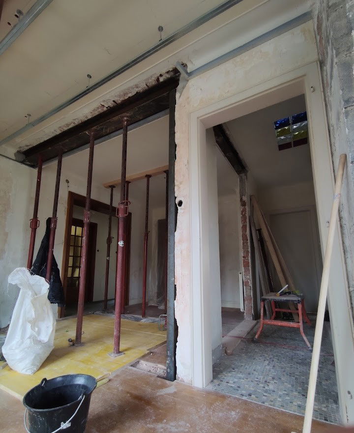 Démolition de murs porteurs