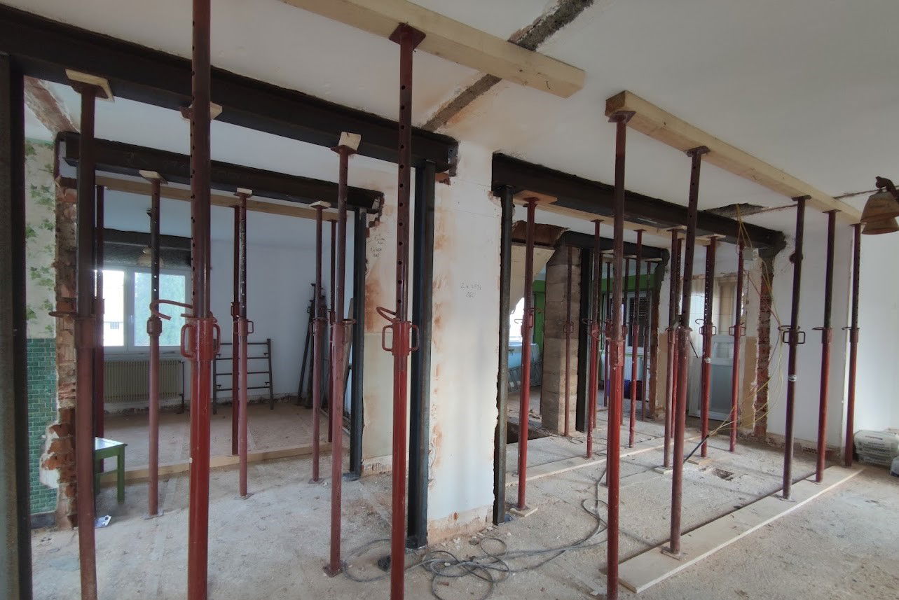 Démolition de murs porteurs