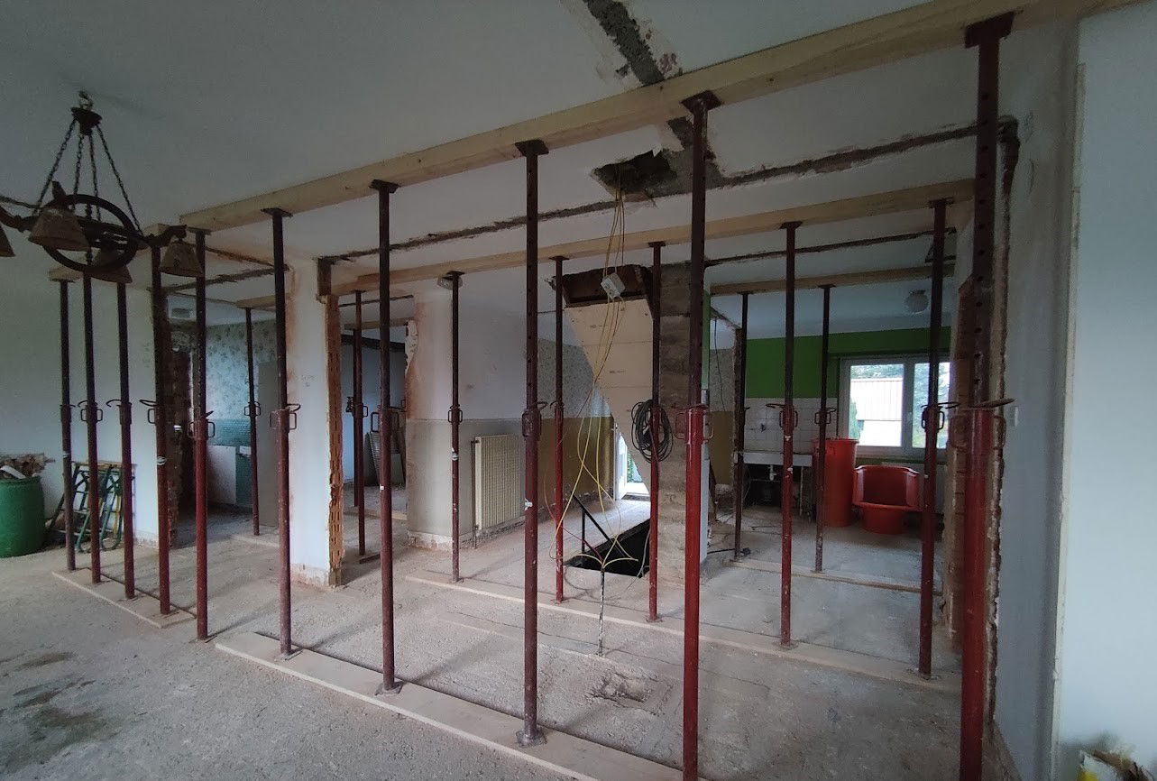 Démolition de murs porteurs