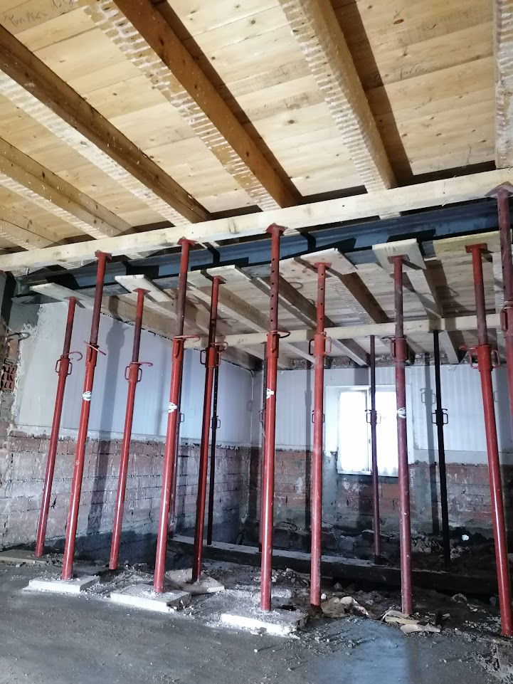 Démolition de murs porteurs