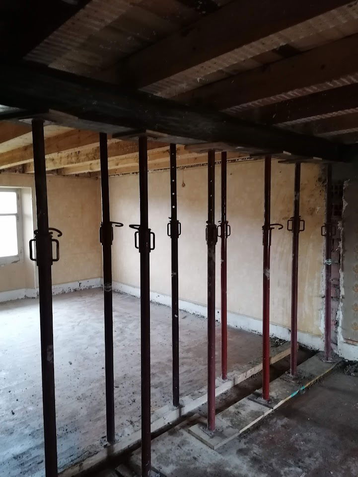 Démolition de murs porteurs