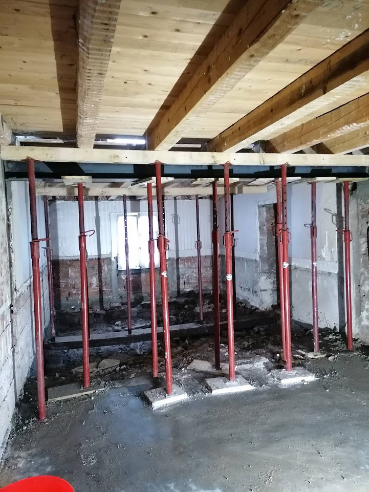 Démolition de murs porteurs