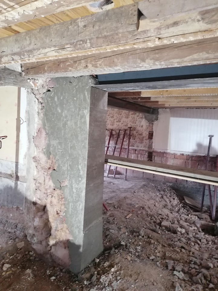 Démolition de murs porteurs