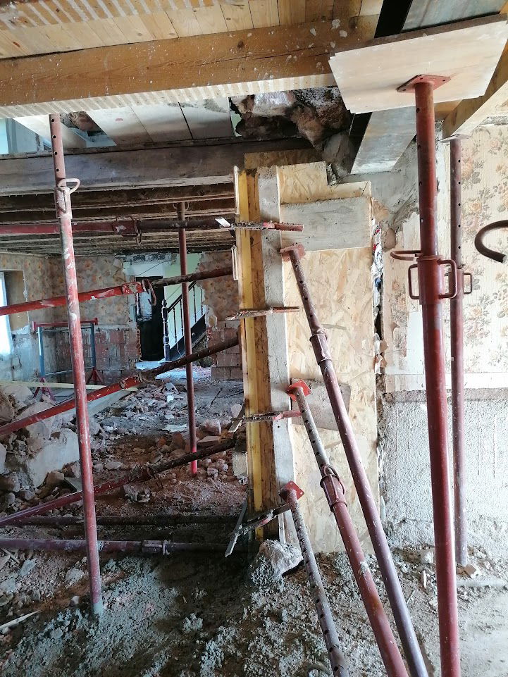 Démolition de murs porteurs