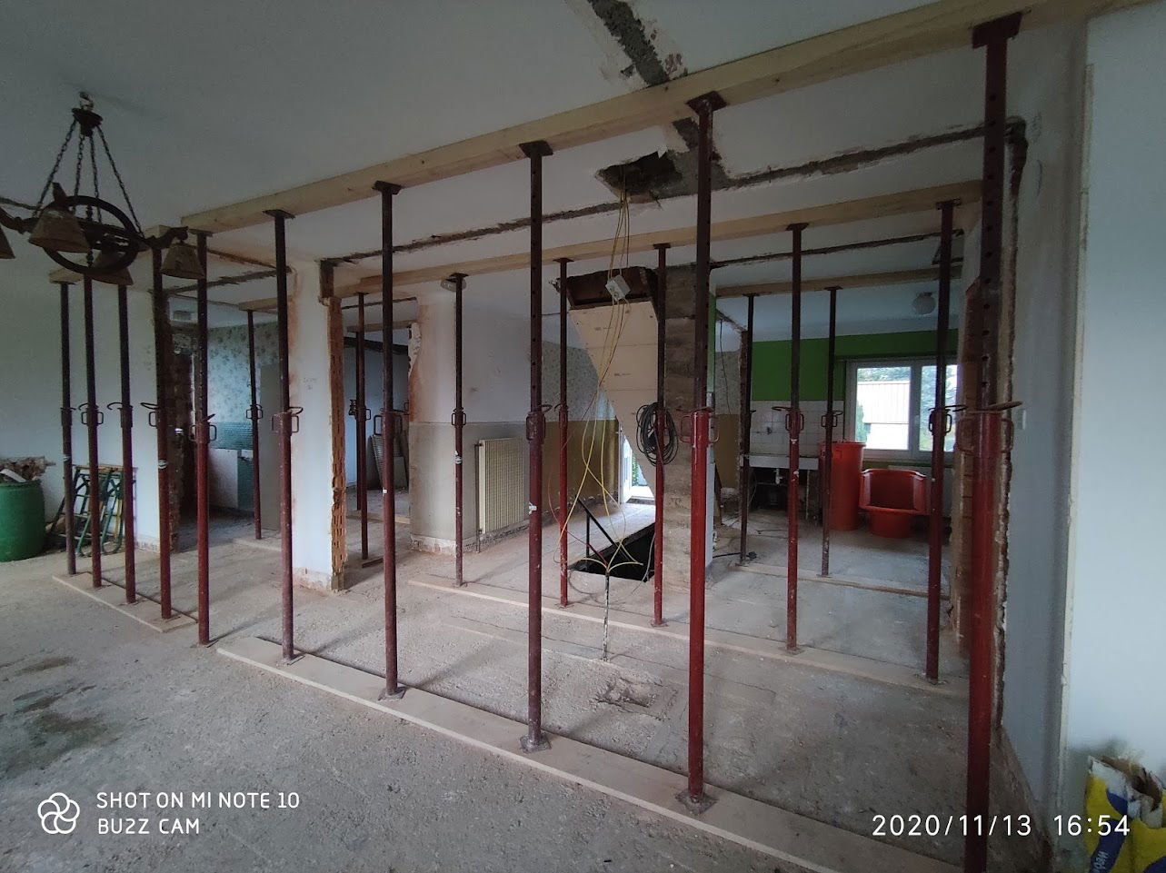 Démolition de murs porteurs