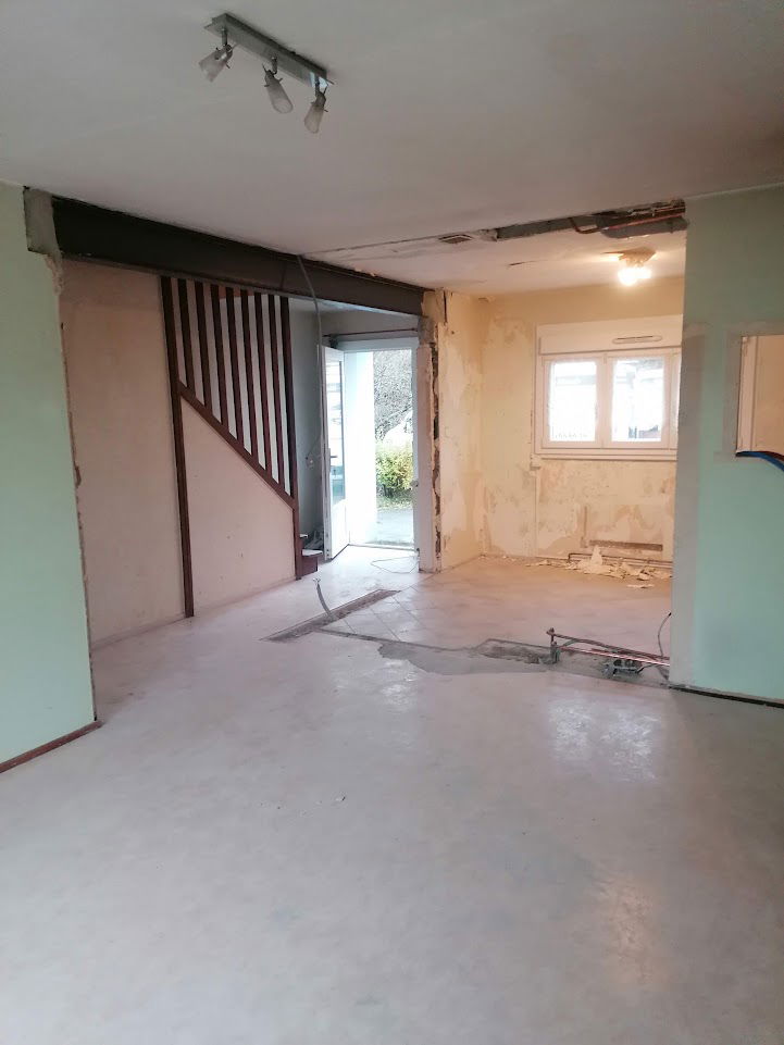 Démolition de murs porteurs