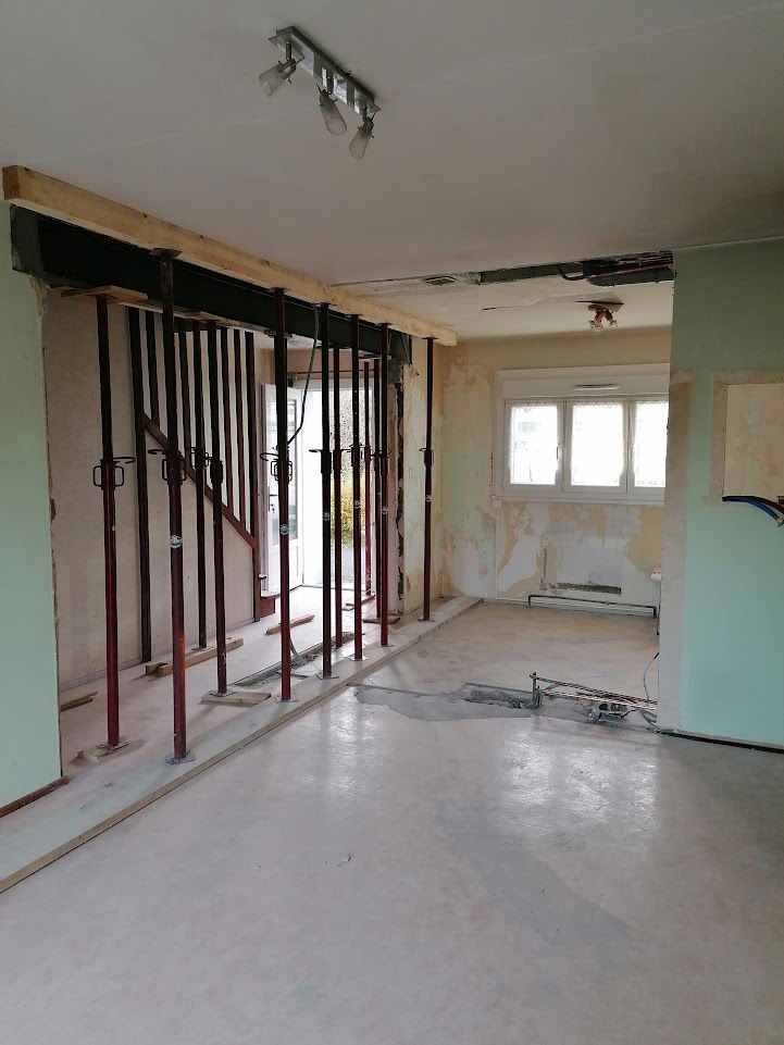 Démolition de murs porteurs