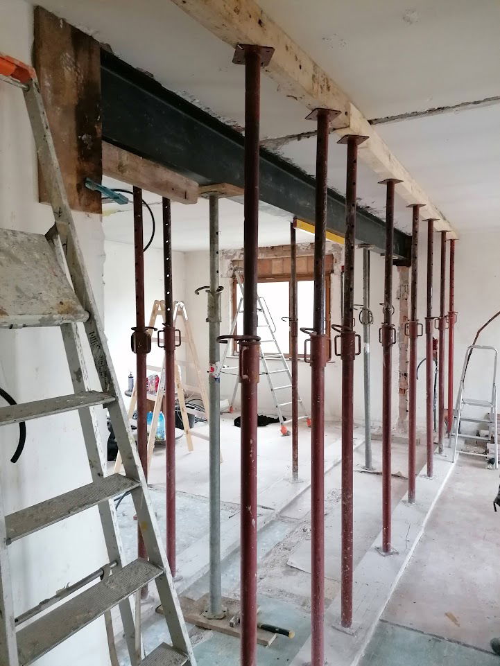 Démolition de murs porteurs