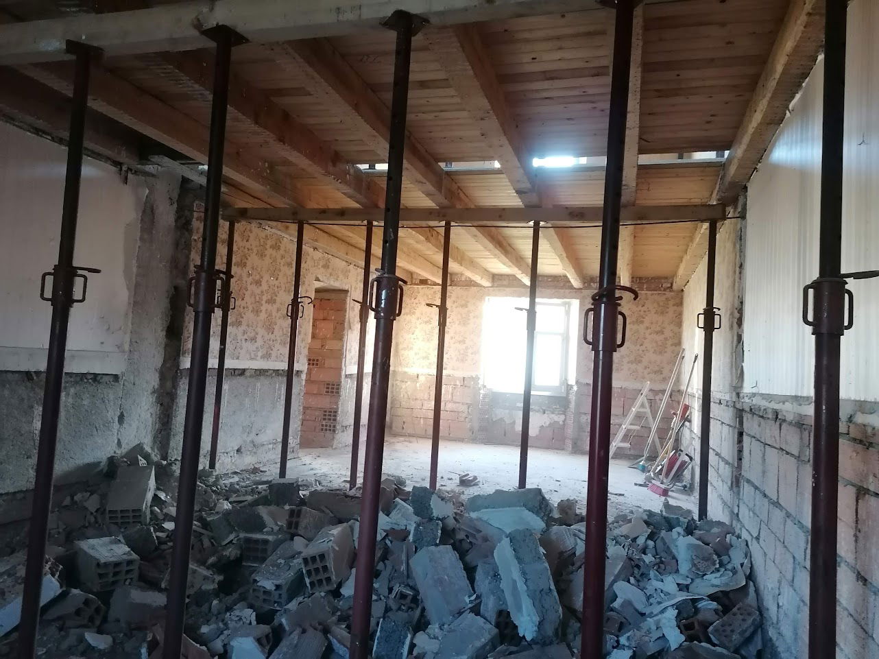 Démolition de murs porteurs