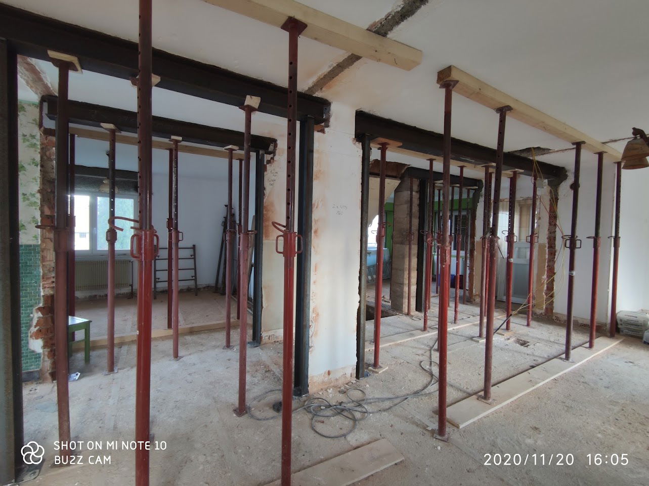 Démolition de murs porteurs