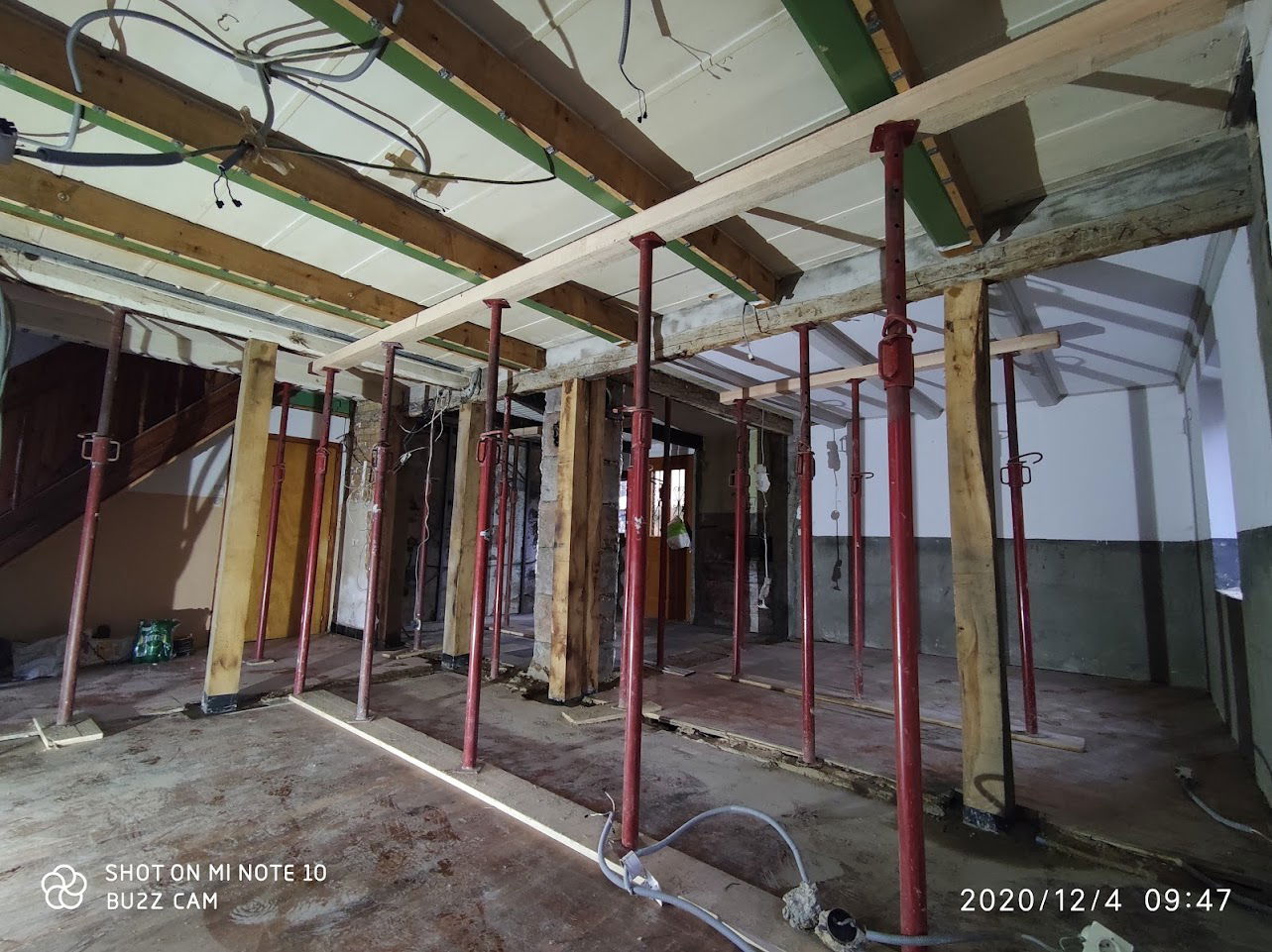 Démolition de murs porteurs