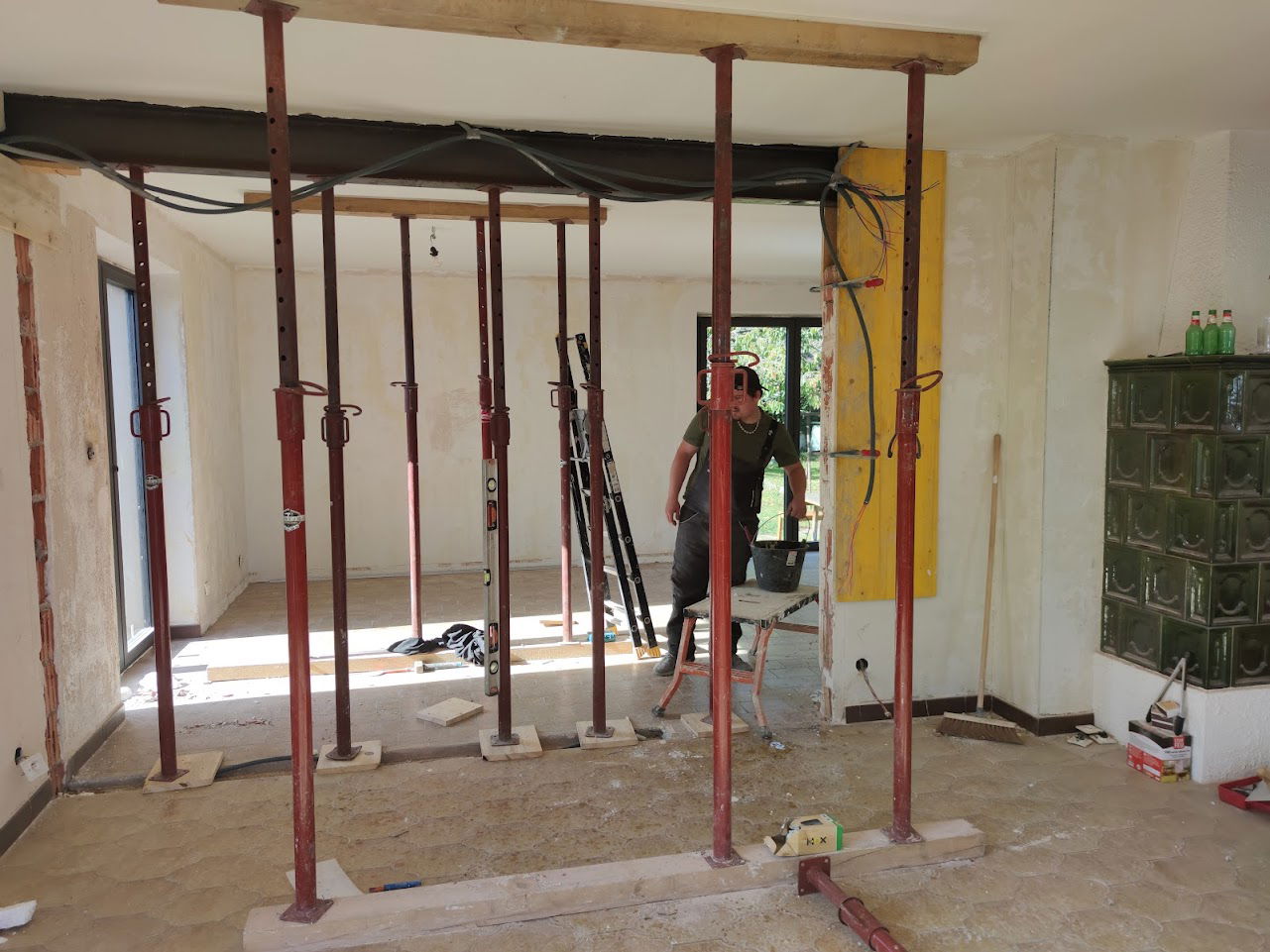 Démolition de murs porteurs