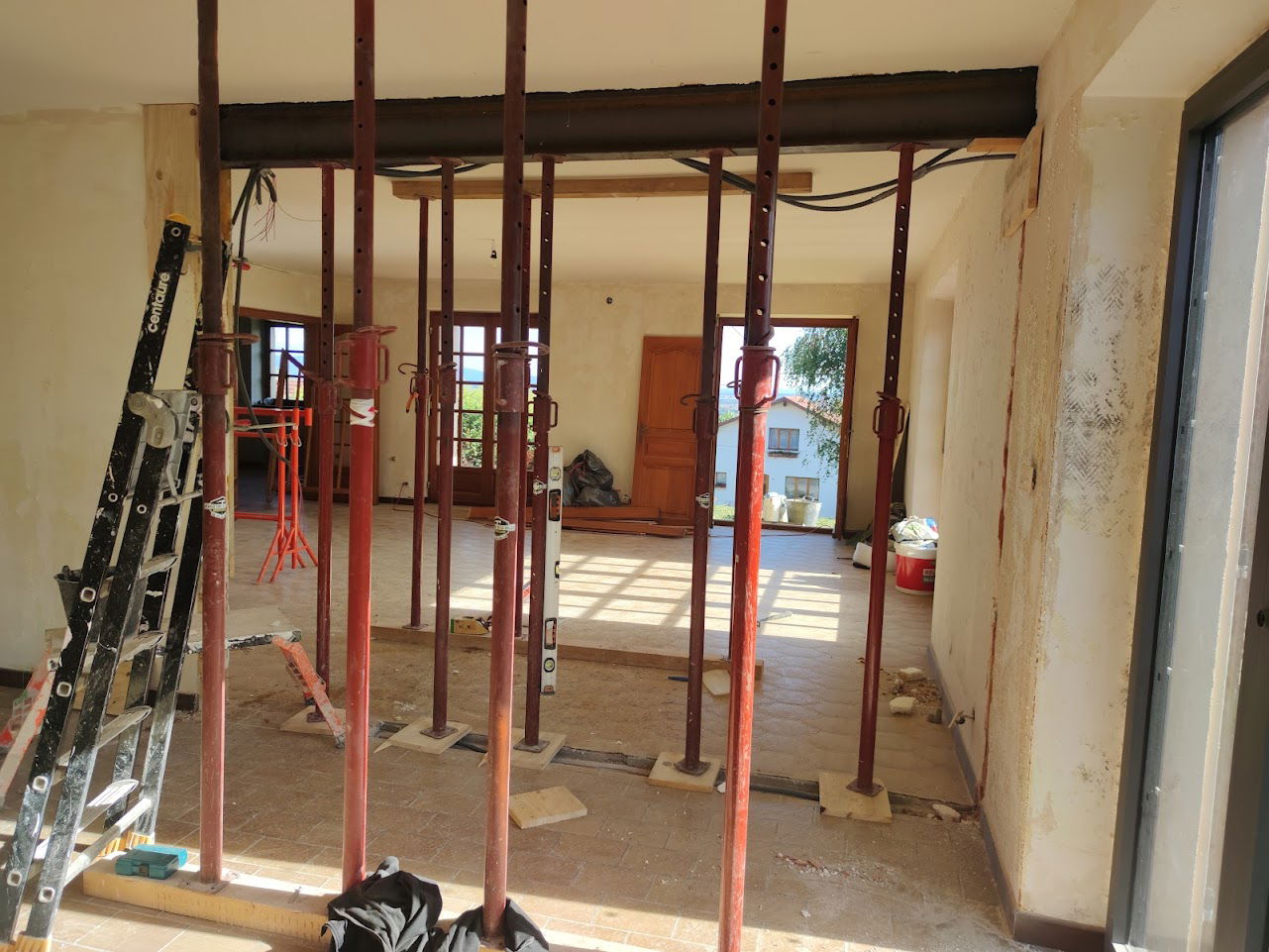 Démolition de murs porteurs