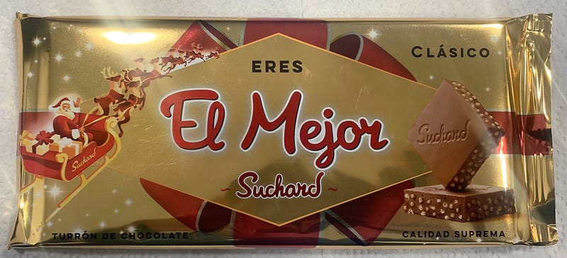 Turrón chocolate Suchard