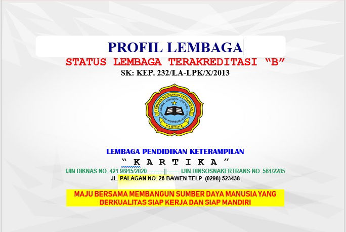 Profil Lembaga