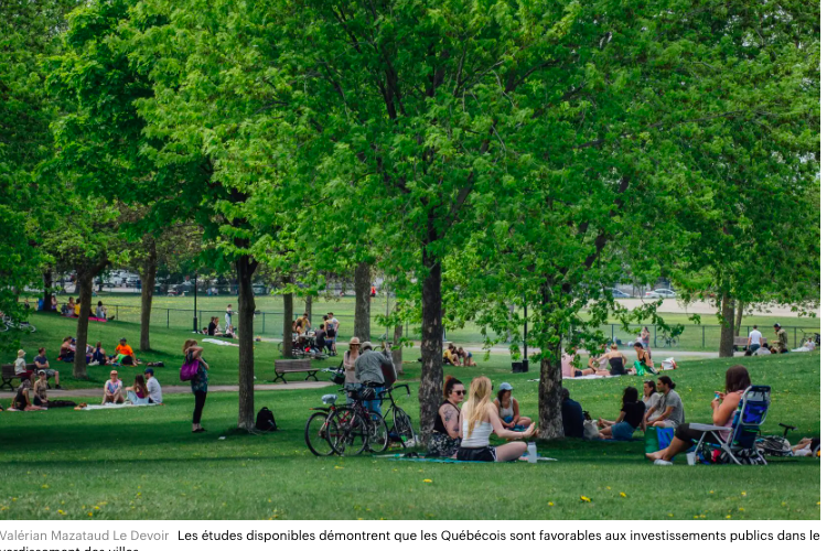 Le 31 mai 2023 -Les Québécois jugent que le gouvernement n’en fait pas assez pour l’environnement