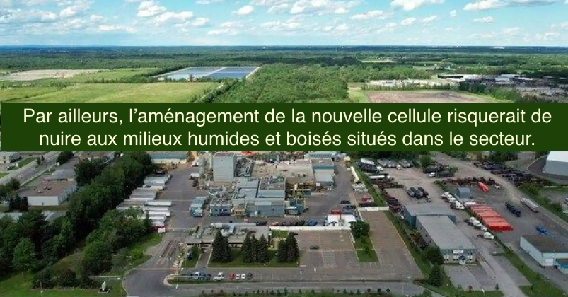 Le 22 septembre 2023 -Le BAPE recommande de rejeter l’expansion d’un dépotoir de déchets dangereux à Blainville