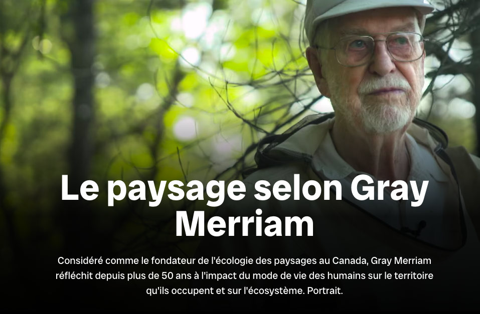 Le 6 novembre 2023 Le paysage selon Gray Merriam