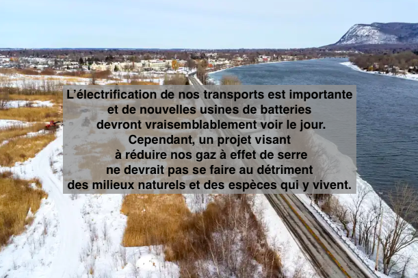 Le 13 février 2024 - Choix du site de Northvolt Se peinturer dans le coin