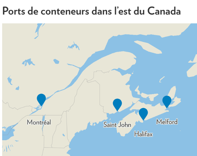 Le 10 juillet - Mégaprojet en Nouvelle-Écosse Une nouvelle menace pour le port de Montréal