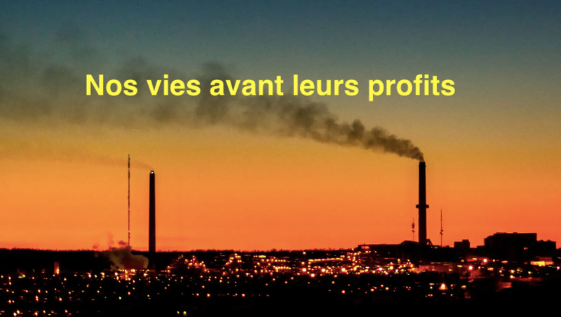 Le 18 avril - Nos vies avant leurs profits