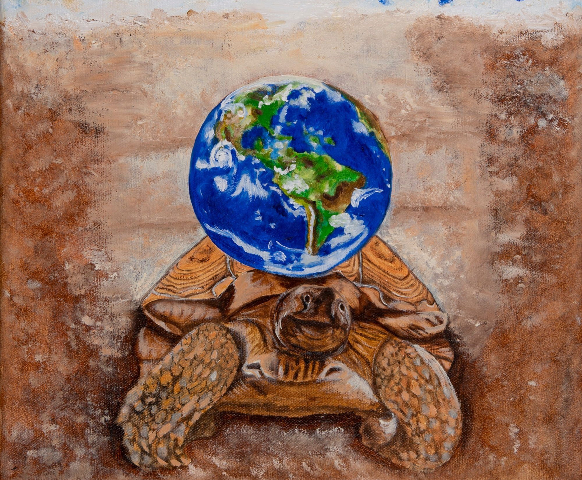 La Tortue la Terre la Lune et la Mer
