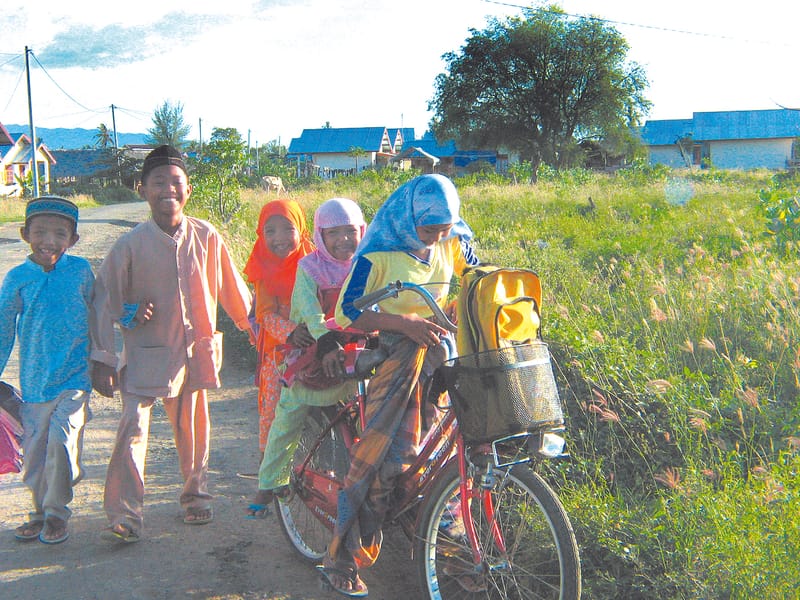 The instant orphans of Aceh.