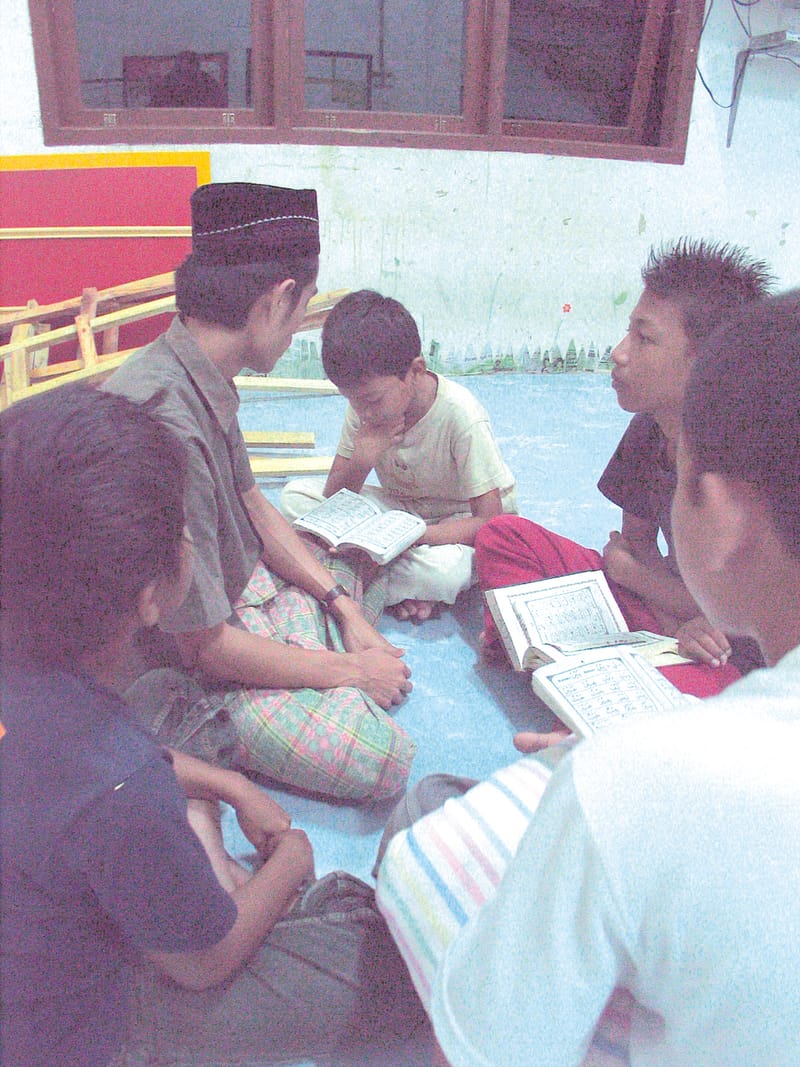 The instant orphans of Aceh.