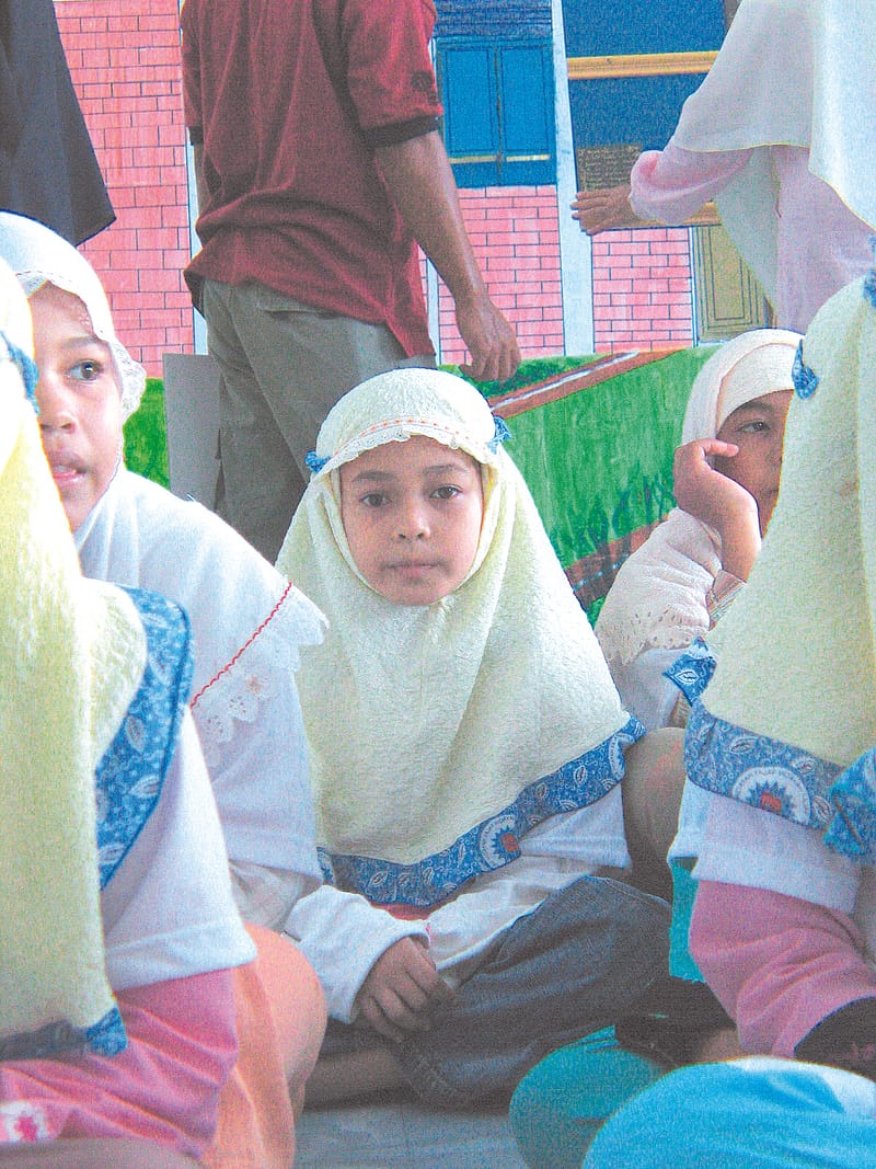 The instant orphans of Aceh.