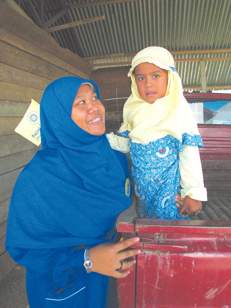 The instant orphans of Aceh.