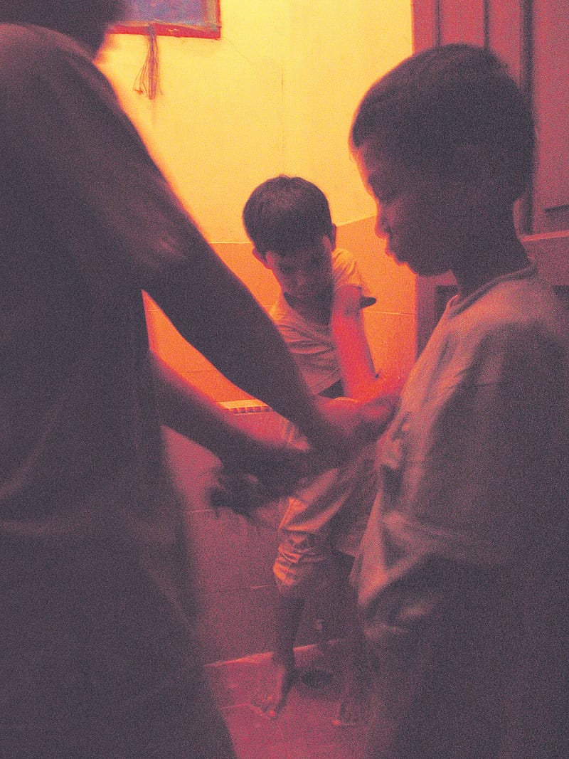 The instant orphans of Aceh.