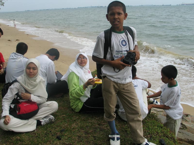 The instant orphans of Aceh.