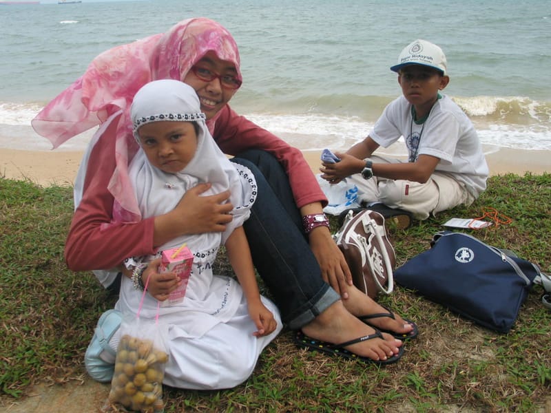 The instant orphans of Aceh.