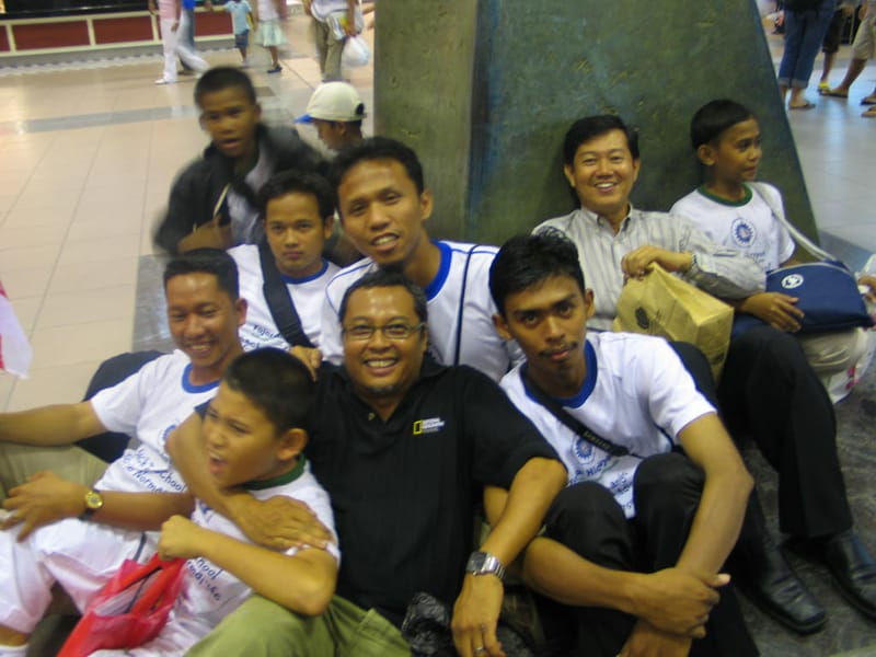 The instant orphans of Aceh.