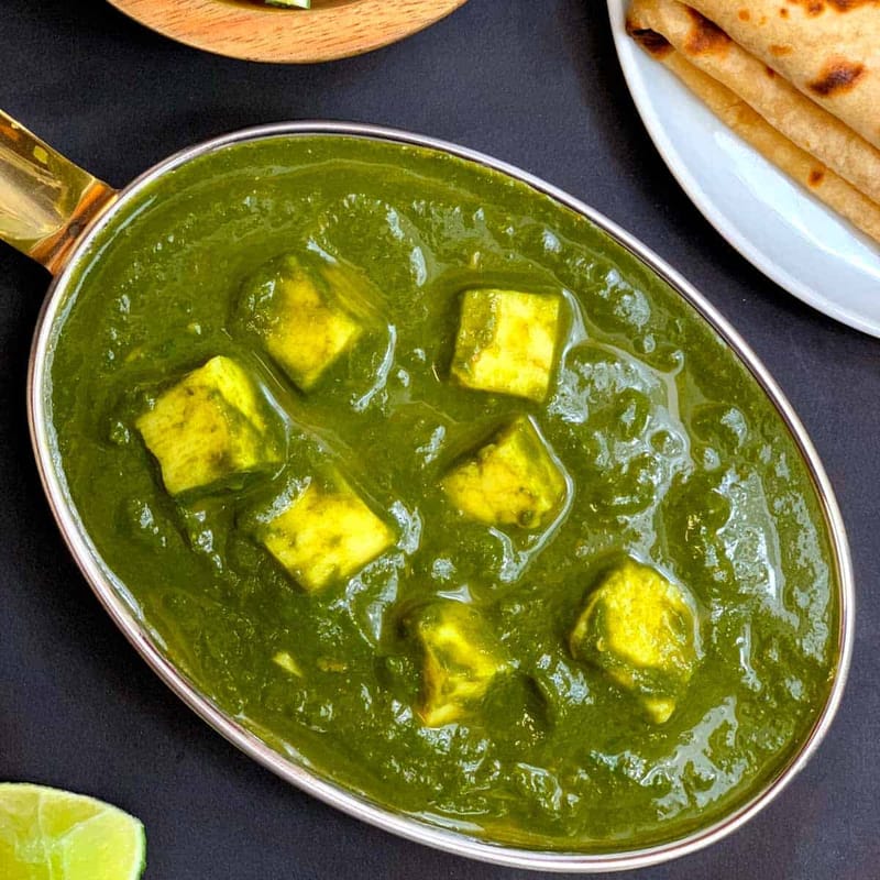 Palak paneer