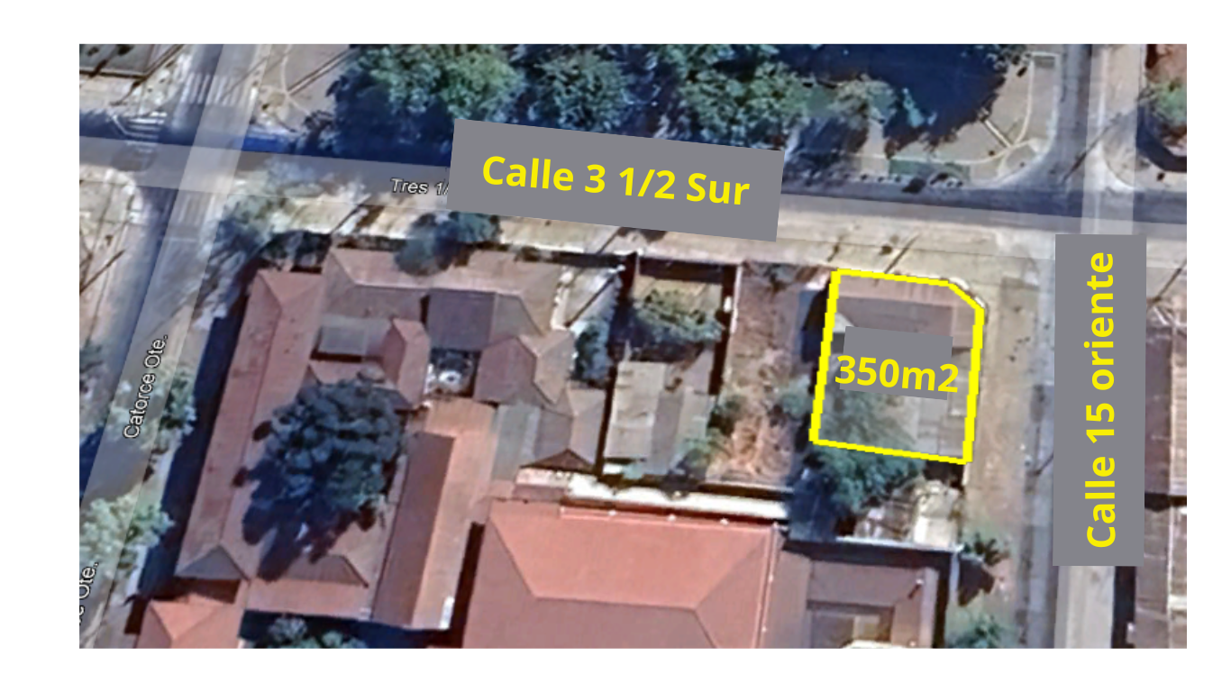 Se vende céntrico terreno de esquina, 350 m2,  en Plaza Arturo Prat Talca.