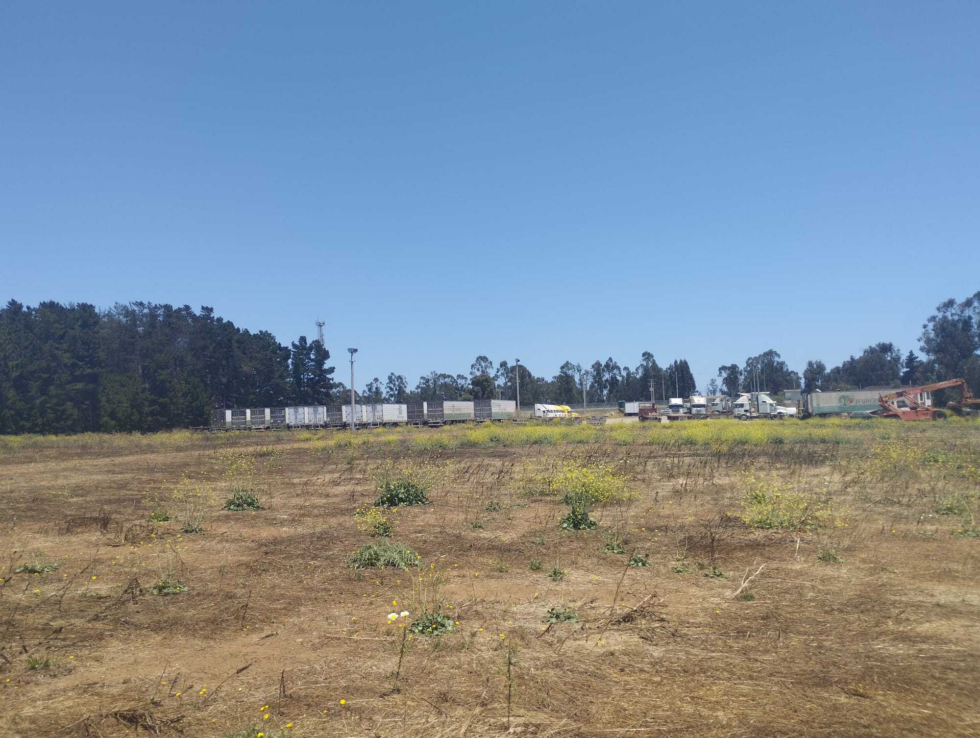 Vende 39.064 m2 terreno industrial cerca Puerto San Antonio