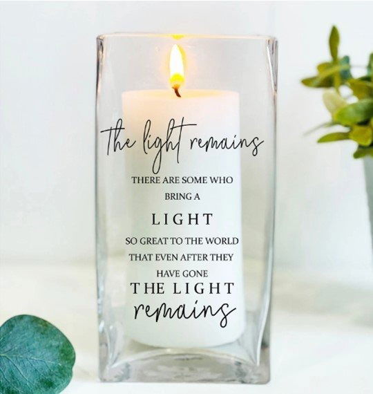 Light Remains Candle