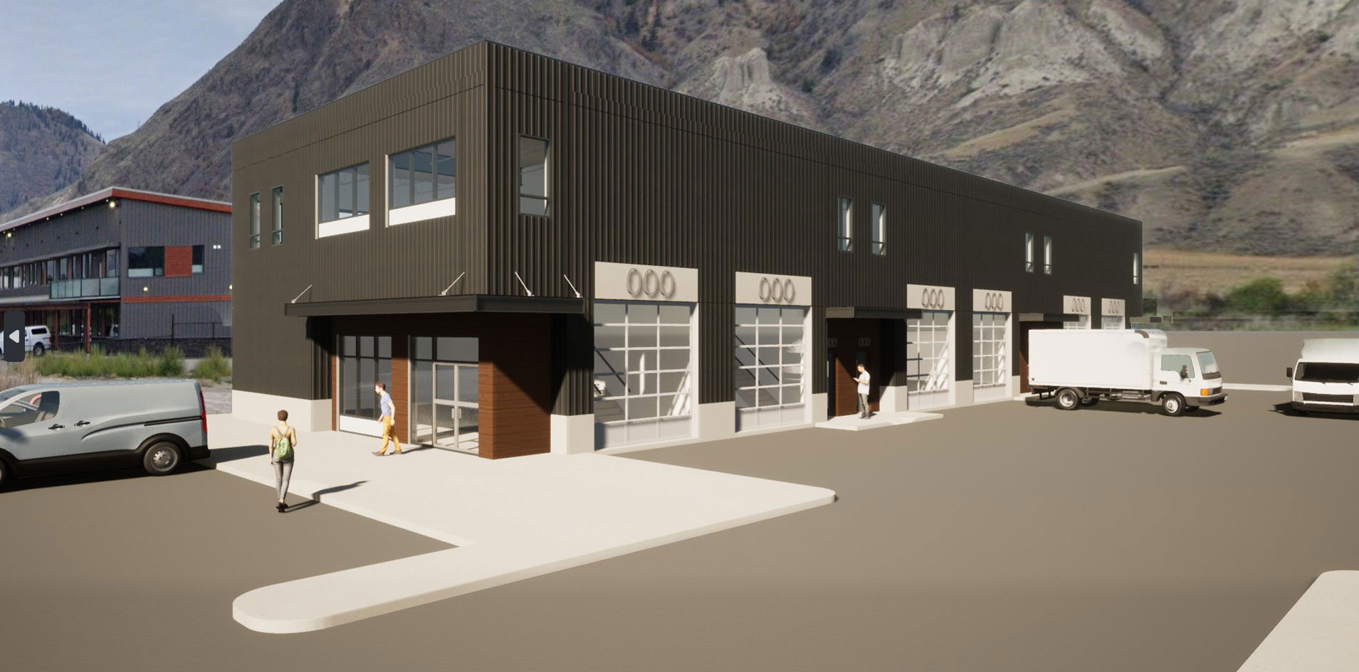 Industrial Building in development.