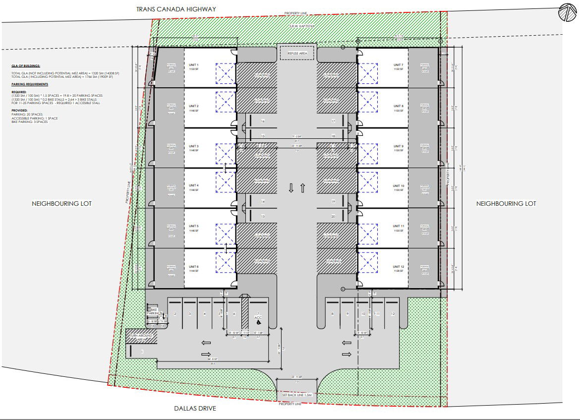 Industrial Building in development.