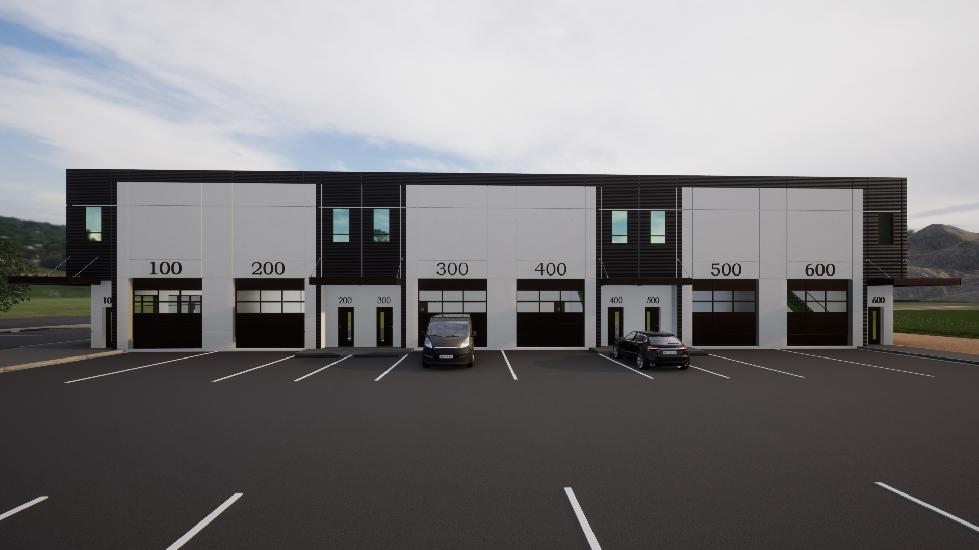 Industrial Building in development.