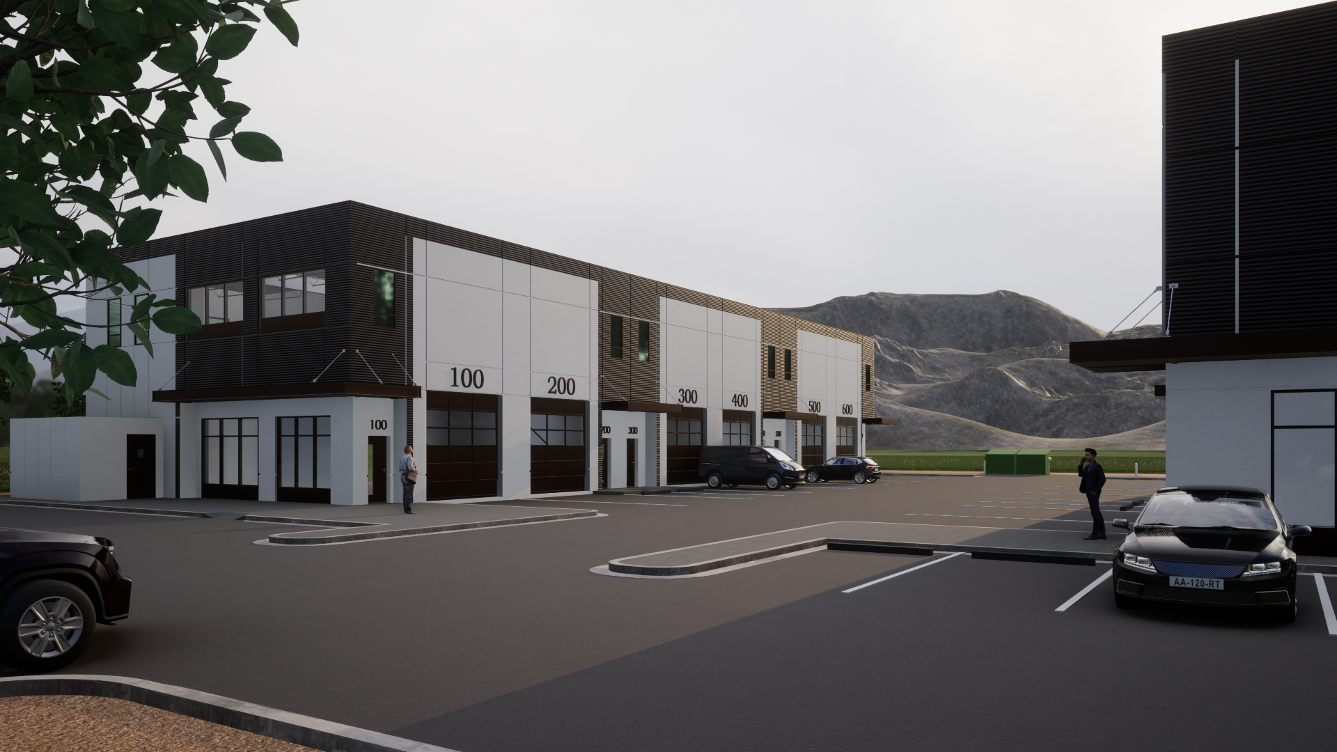 Industrial Building in development.