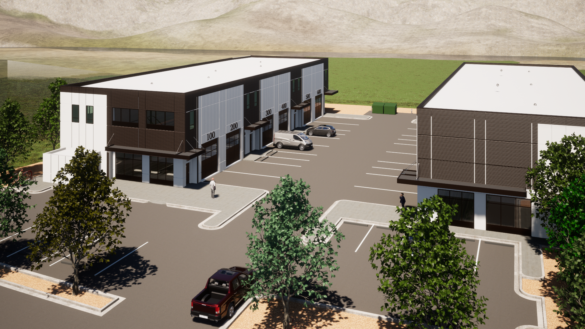 Industrial Building in development.