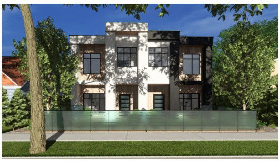 Infill Housing. 4 Plex