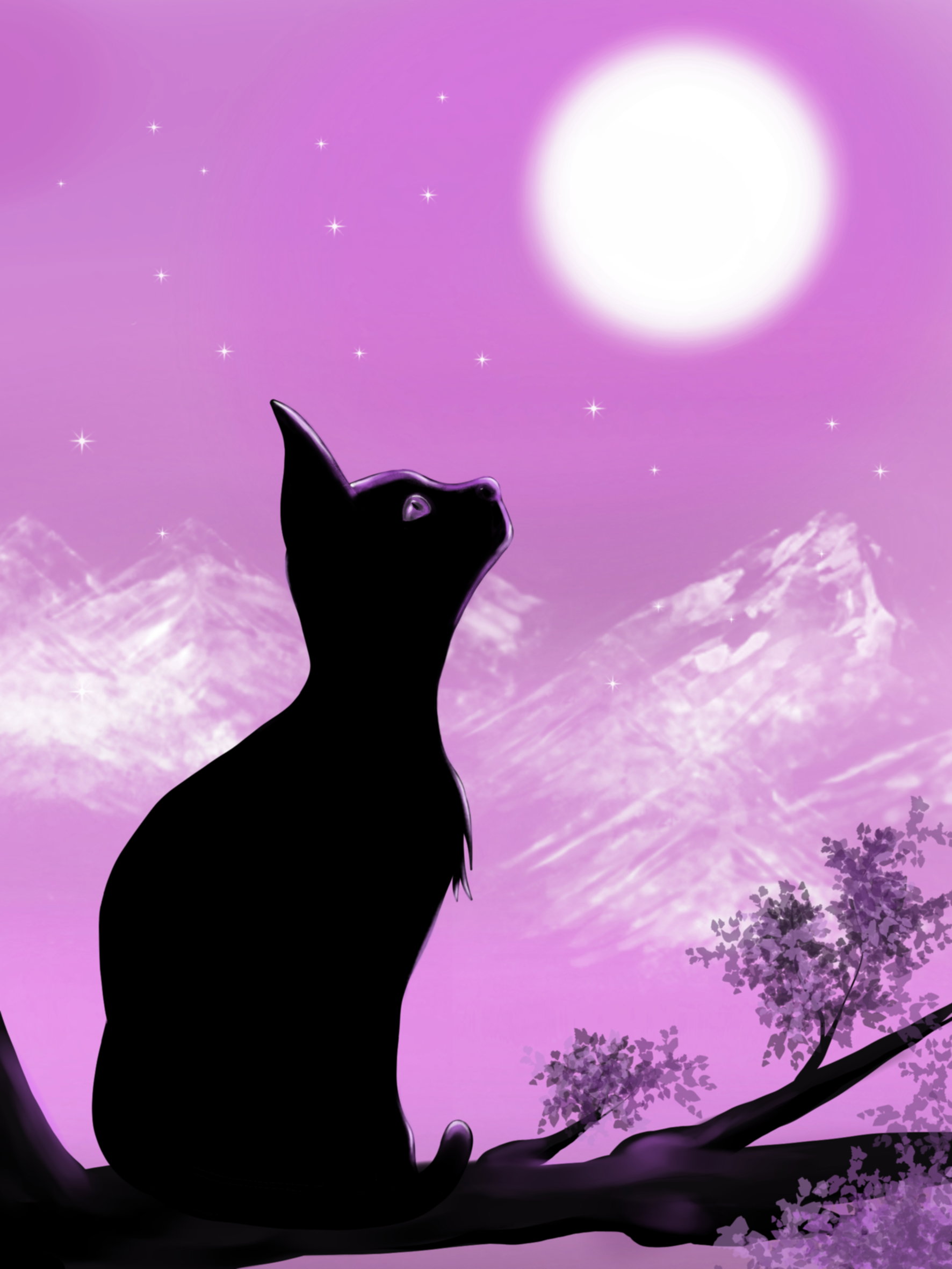 Purple Moonlight
